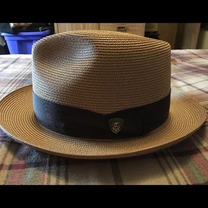 Dobbs Fifth Avenue Fedora Hat size 58/7 1/4R